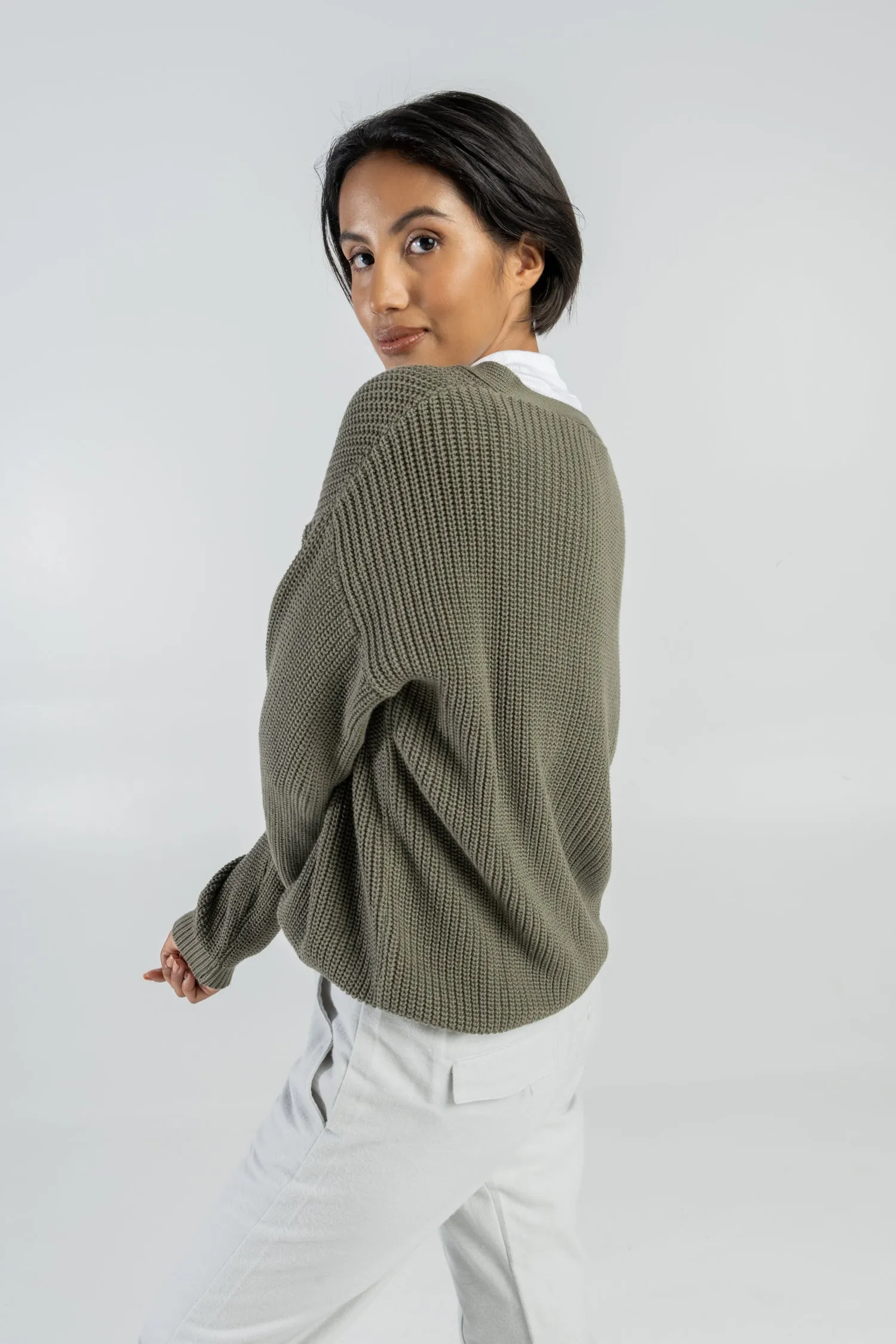 Cardigan Khaki