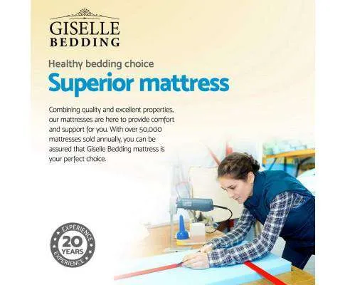 Cool Gel Memory Foam Spring Mattress - Medium