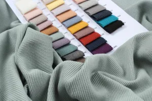 Cotton Waffle Jersey - Mid-Weight - 28 Colors Available