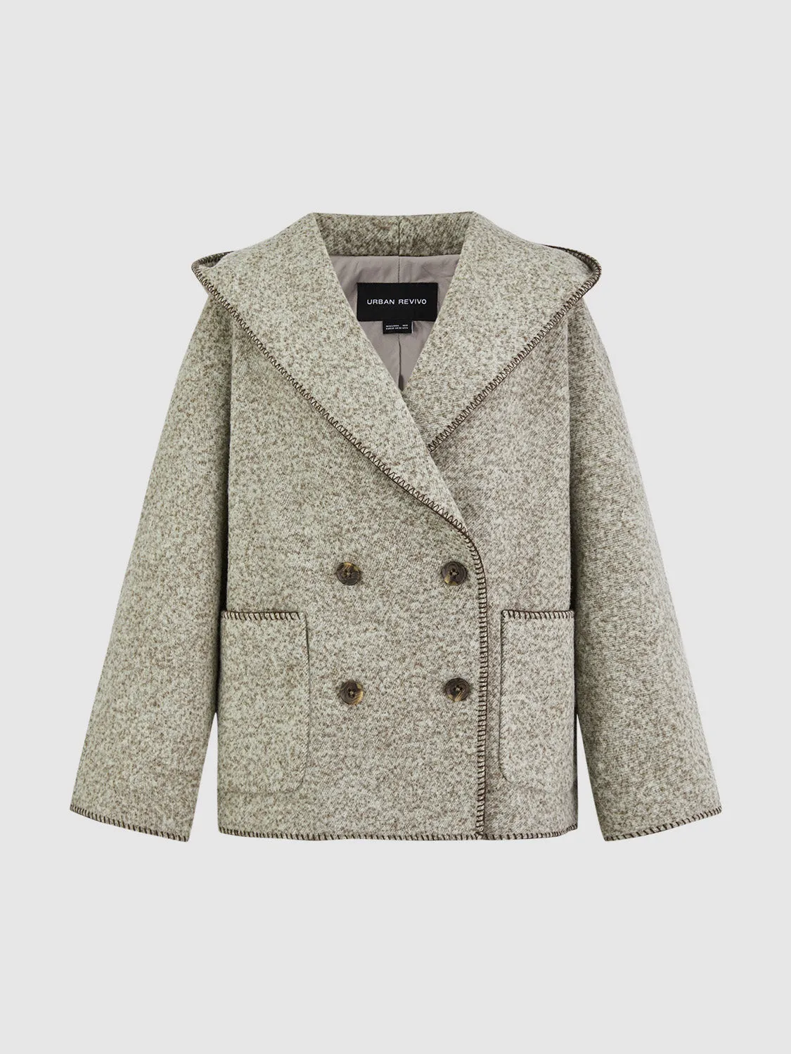 Double Breasted Patch Pocket Jackets