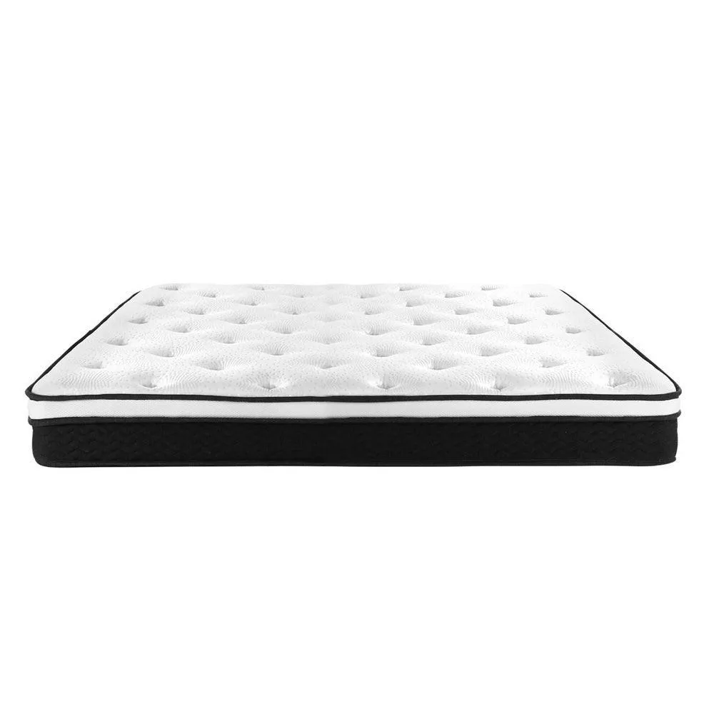 Giselle Bedding Bonita Euro Top Bonnell Spring Mattress 21cm Thick - Single