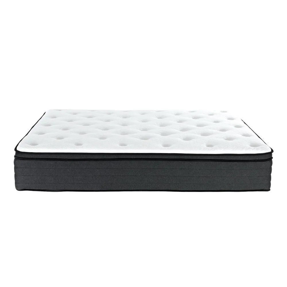 Giselle Bedding Eve Euro Top Pocket Spring Mattress 34cm Thick - King