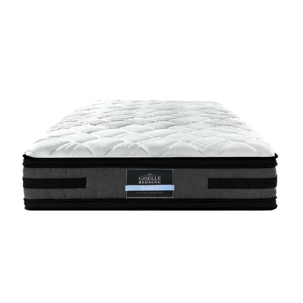 Giselle Bedding Luna Euro Top Cool Gel Pocket Spring Mattress 36cm Thick -King Single