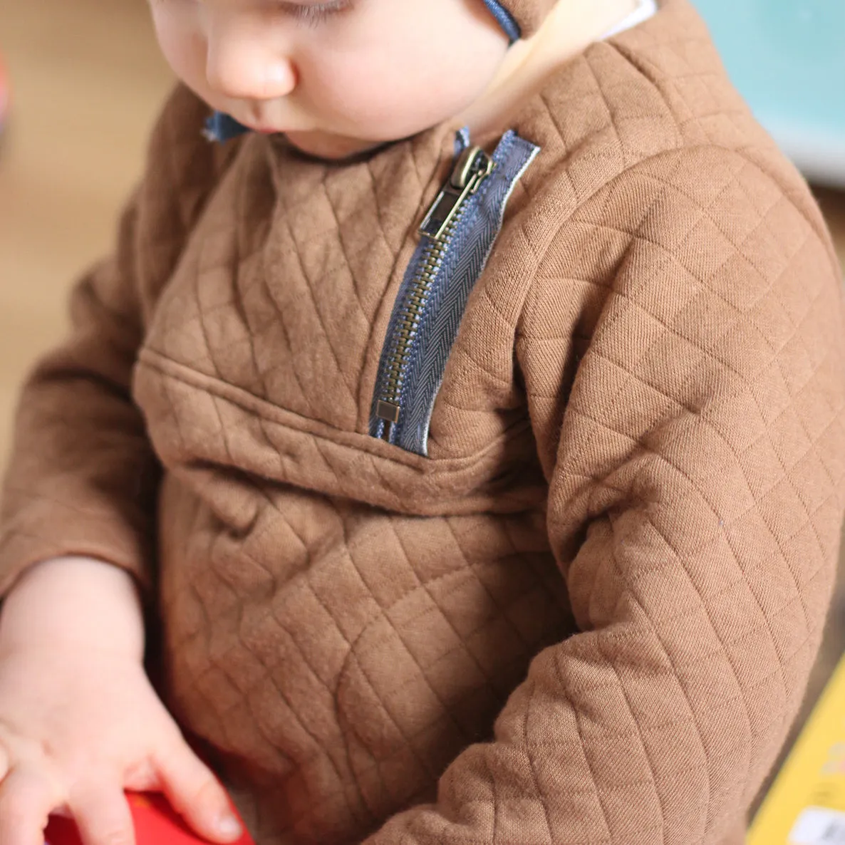 HUGO sweatshirt   hat set - Baby 6M/4Y - PDF Sewing Pattern