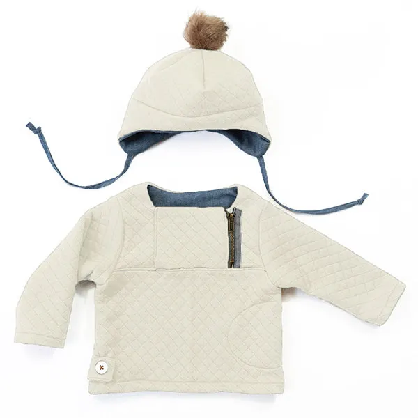 HUGO sweatshirt   hat set - Baby 6M/4Y - PDF Sewing Pattern