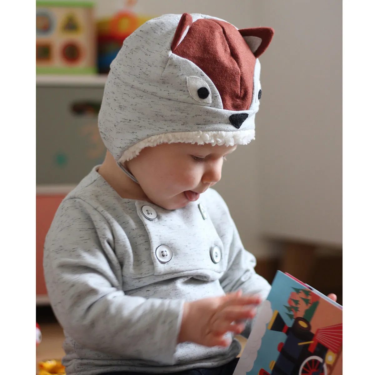 HUGO sweatshirt   hat set - Baby 6M/4Y - PDF Sewing Pattern