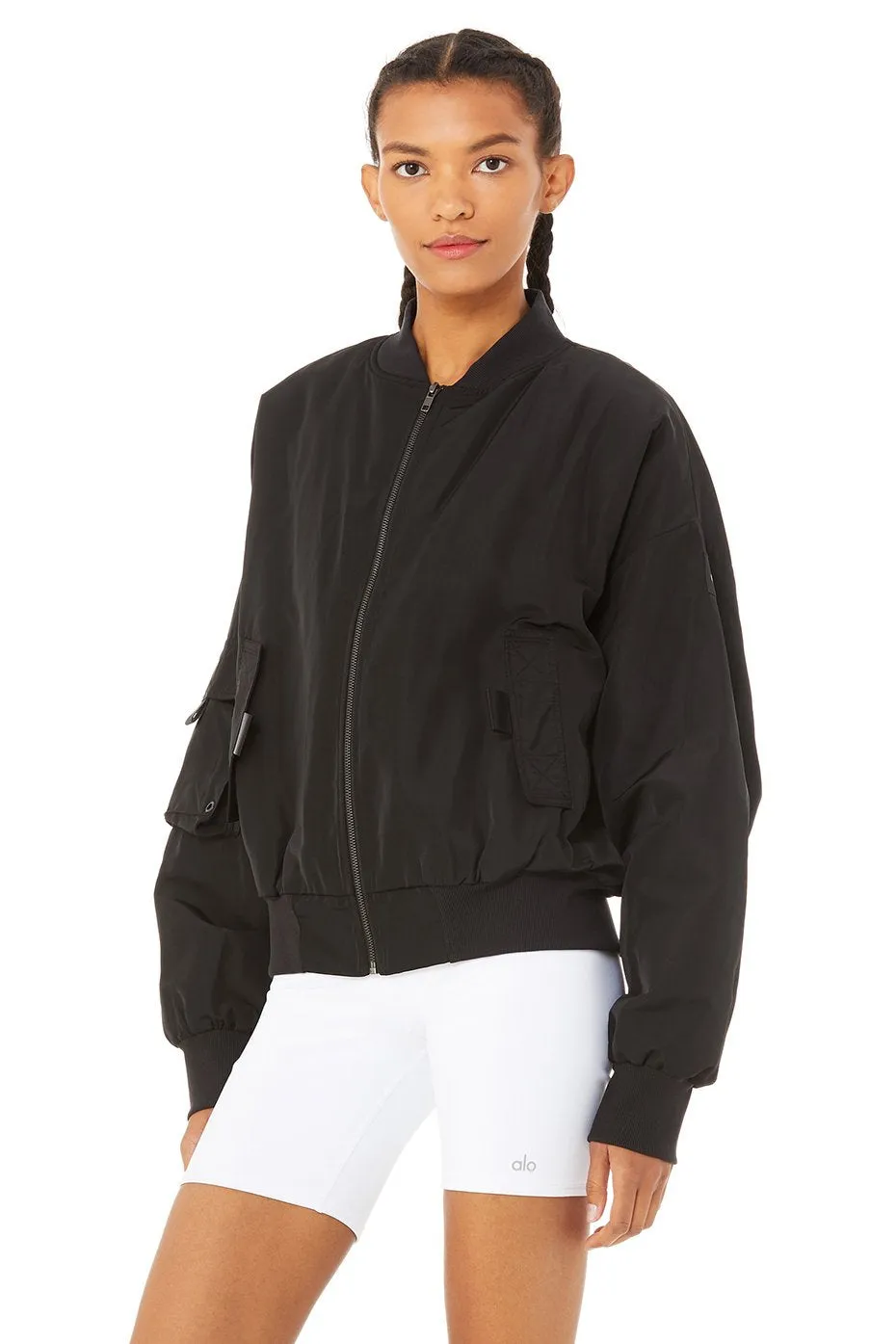 It Girl Bomber - Black