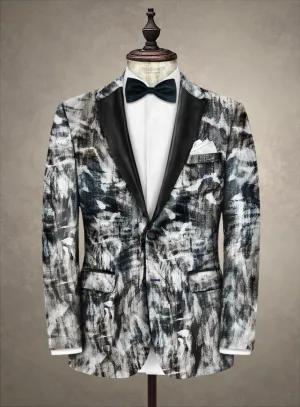Italian Cotton Stretch Jacopo Tuxedo Jacket