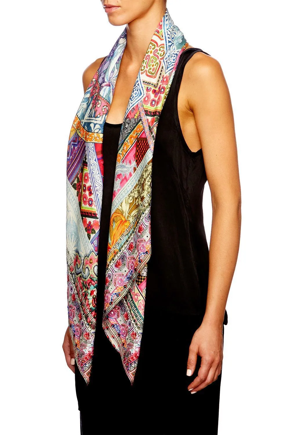 LARGE SQUARE SCARF SUNDAY BEST
