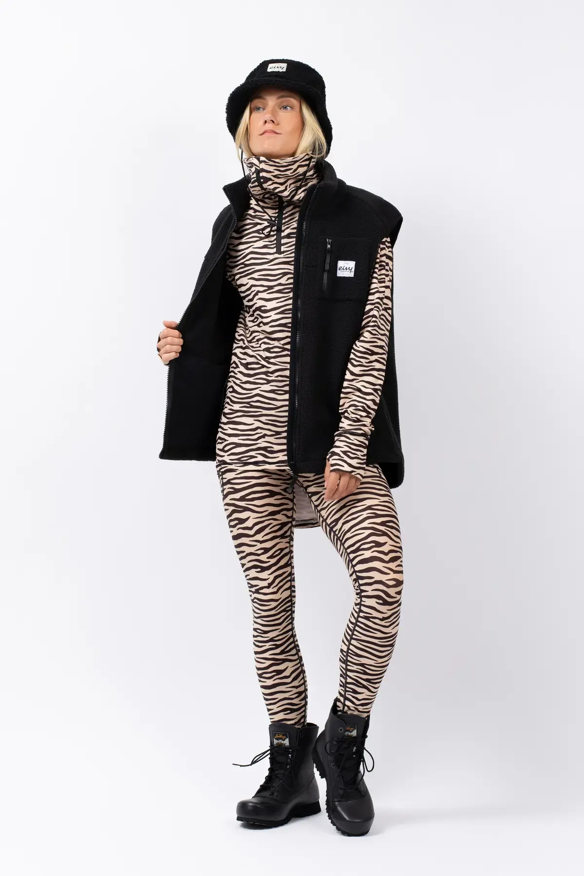 LUMBERJACKIE SHERPA VEST