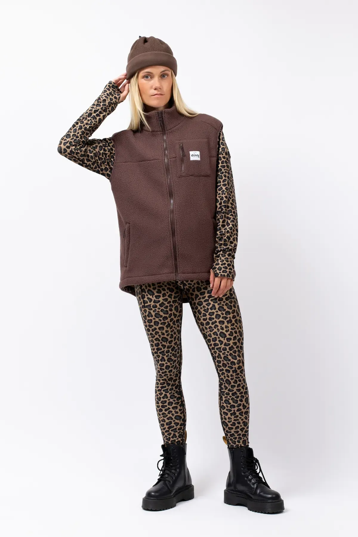 LUMBERJACKIE SHERPA VEST