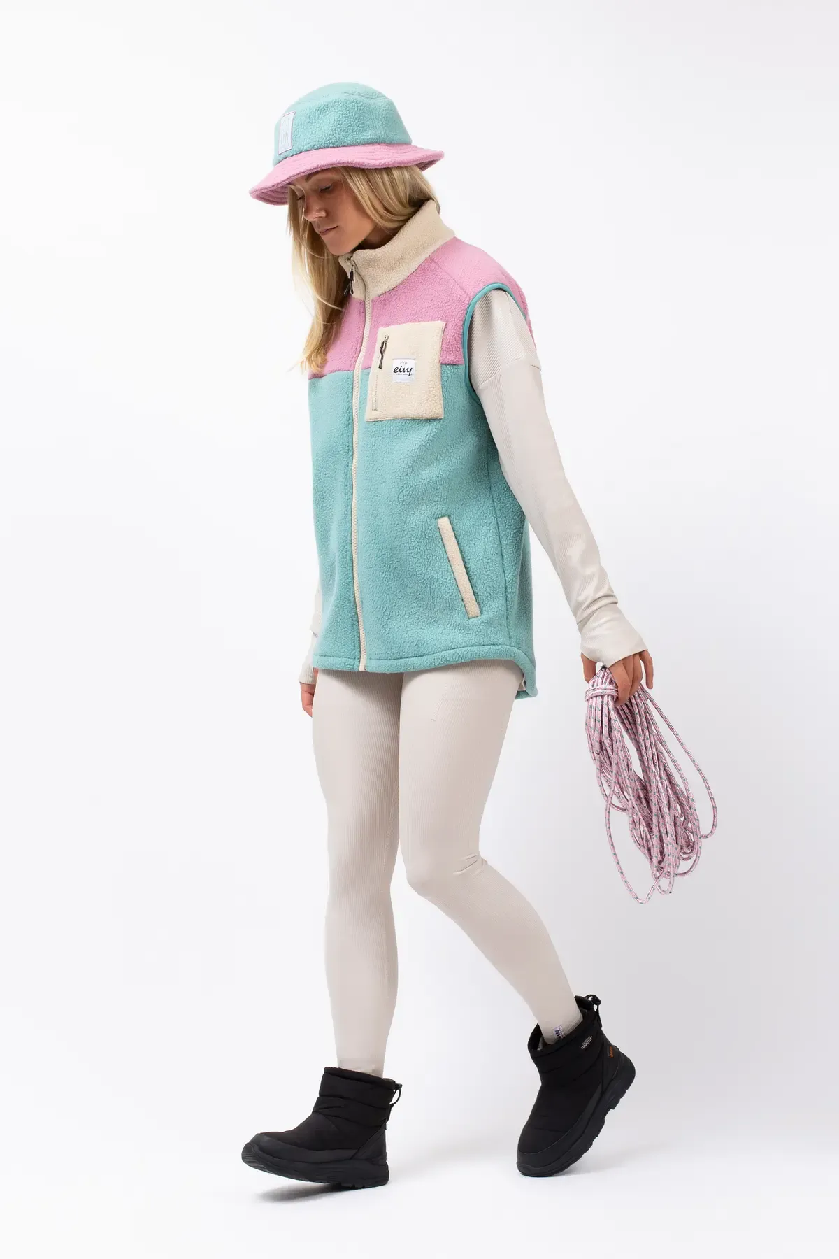 LUMBERJACKIE SHERPA VEST