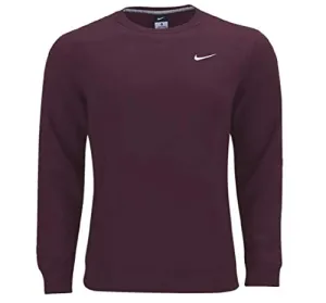 Nike Club Fleece Crew Men's Sweatshirt Crewneck Dark Maroon XLarge