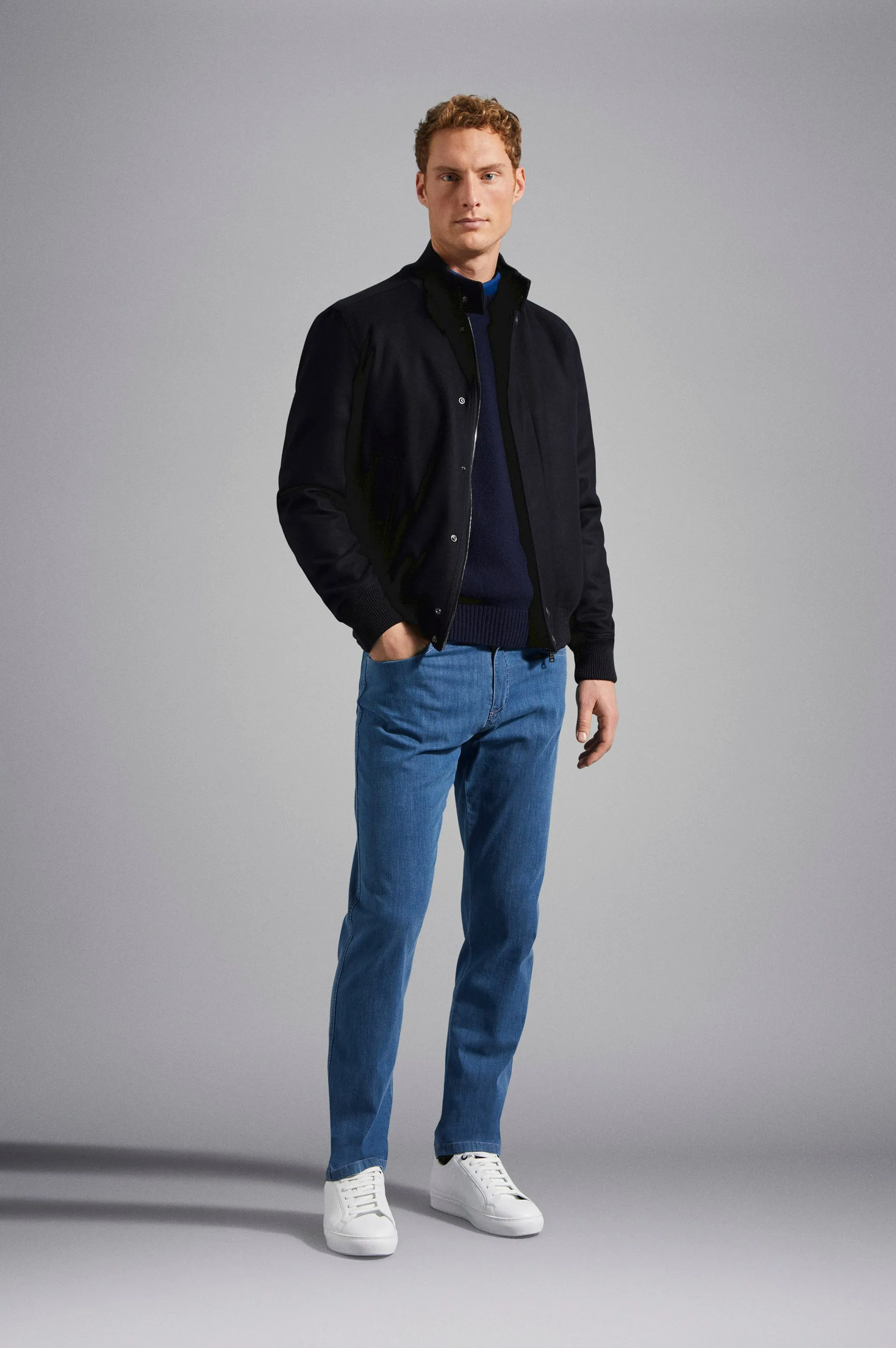 Paul & Shark Wool Blouson | Navy