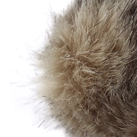 Polyester Pompom – Grey lynx