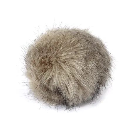 Polyester Pompom – Grey lynx