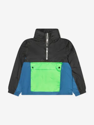 Stella McCartney Kids Colourblock Half Zip Windbreaker
