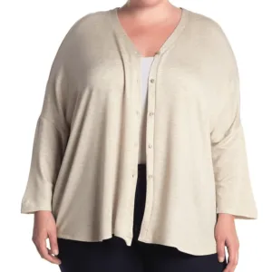 V Neck Button Down Cardigan
