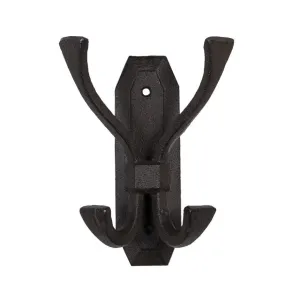 Wall Mounted Cast Iron Coat Rack